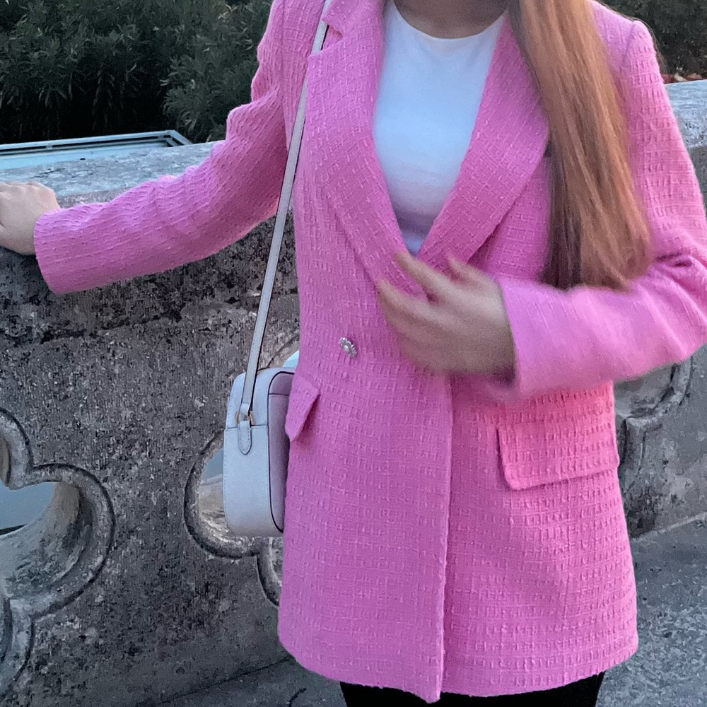 Zara Textured Blazer
